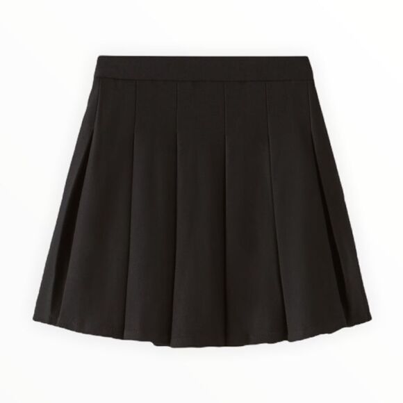 ZARA Kids | Black | PANEL PLEATED SKIRT - Picture 2 of 6